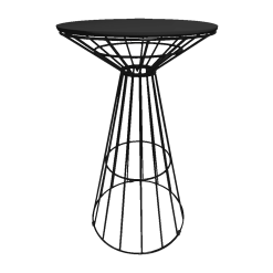 Fontana Black Wire Cocktail Table