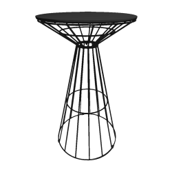 Fontana Black Wire Cocktail Table