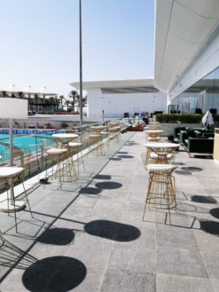 Gold Bar Chair, Gold High Chair, Gold Cocktail Table