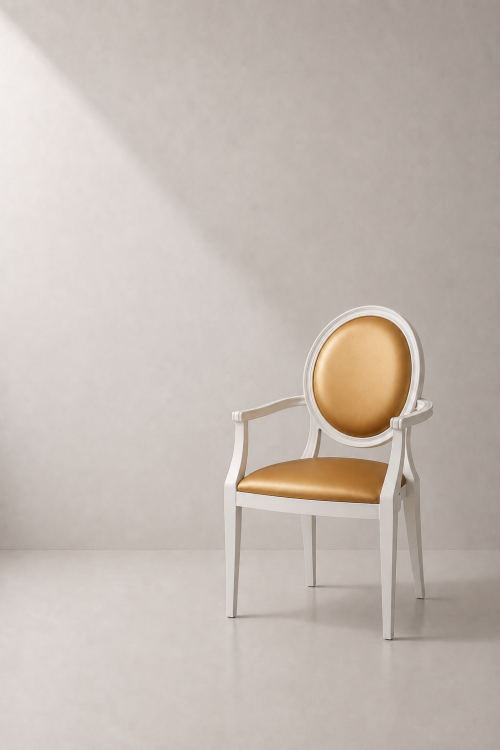 Gold Dior Dining Armchair - Image 2