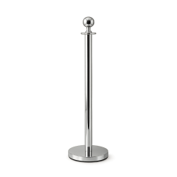 Grant Silver Stanchion Pole