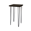 Hairpin Black Standing Table