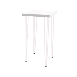 Hairpin Dice White High Table