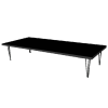 Black Hairpin Center Table