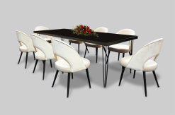 Black Dining Table, Grand Dining Table, 10 Seater Dining Table, 8 Seater Dining Table