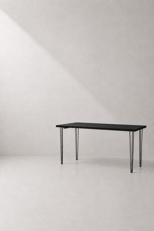 Hairpin Grand Black High Table - Image 2