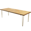 Hairpin Outdoor Rustic Table