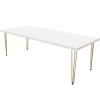 Big Rectangular Hairpin Table