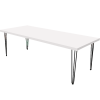 Rectangular Hairpin Dining Table