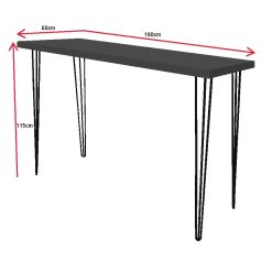 hairpin bar table, hairpin cocktail table, hairpin table, hairpin furniture