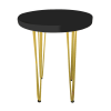 Round Hairpin Cafe Table, Round Hairpin Dining Table