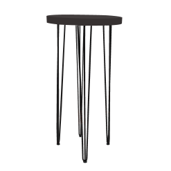 Hairpin Pearl Black High Table