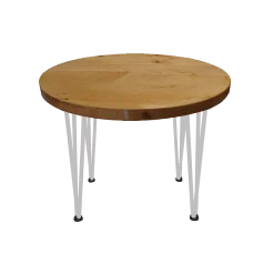 Round Hairpin Side Table