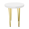 White Hairpin Round Table, White Hairpin Round Dining Table