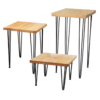 Rustic Hairpin Table Set