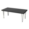 Black Coffee Table, Rectangular Black Coffee Table, Rectangular Coffee Table