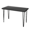 Rectangular Dining Table, Black Dining Table, Rectangular Black Dining Table