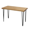 Small Hairpin Rustic Table