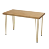 Rustic Rectangular Hairpin Table