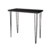 Hairpin Black High Table