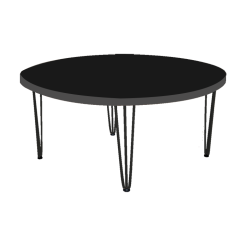 Black Hairpin Coffee Table