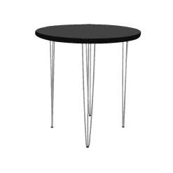 Round Hairpin High Table