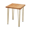 hairpin cafe table, rustic bar table