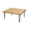 hairpin center table, hairpin coffee table