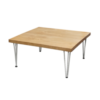 Rustic Hairpin Lounge Table