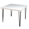 Square Hairpin Dining Table