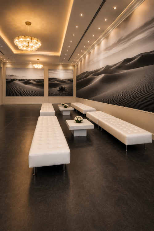 benches for rent in Dubai, Abu Dhabi, UAE