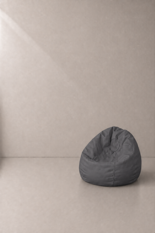 Jilly Bean Bag - Gray - Image 2