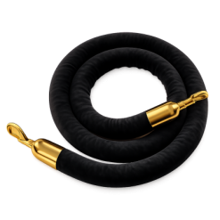 Kelly Black Rope for Gold Poles