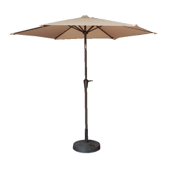 Kwikset Outdoor Umbrella - Mocha