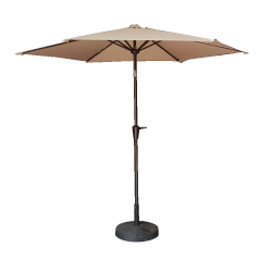 Kwikset Outdoor Umbrella - Mocha