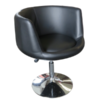 Black Tub Chair, Black Bucket Chair, Black Office Chair