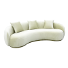 Curved Sofa, Curved Velvet Sofa