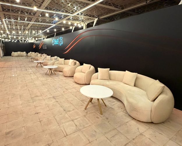 Aster Round Coffee Table, Gold Base - Image 4