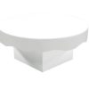 Round Coffee Table, White Round Coffee Table