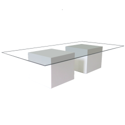 Le Minou Dash Glass Coffee Table