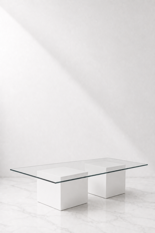 Le Minou Dash Glass Coffee Table - Image 2