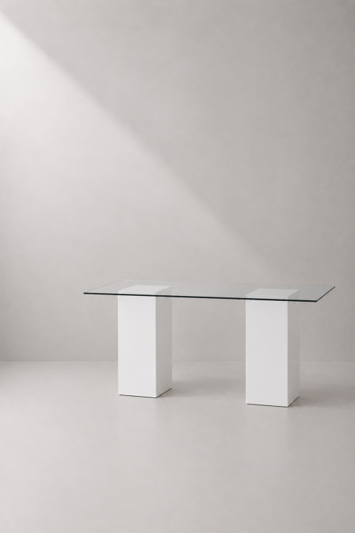 Le Minou Dash Glass High Table - Image 2