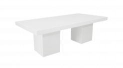 wooden dining table
