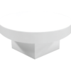Round Coffee Table, White Round Coffee Table