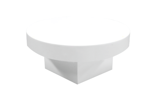 Round Coffee Table, White Round Coffee Table