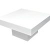 Square Coffee Table, White Coffee Table