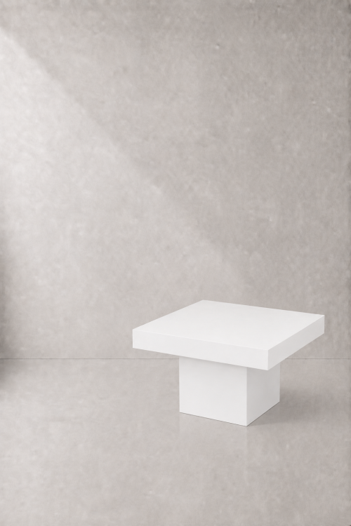 Le Minou Square White Dining Table - Image 2