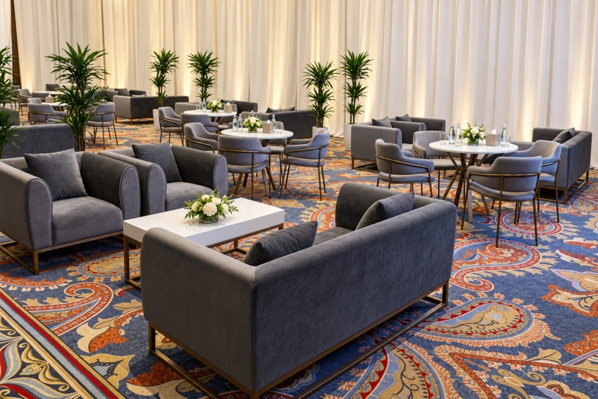 Lounge Furniture Rental: Beyond the Networking Cliché