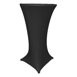 Black Round High Table