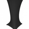black cocktail table cover